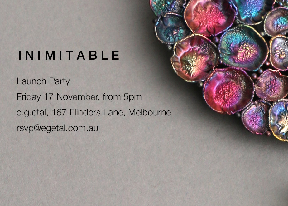 INIMITABLE launch invitation