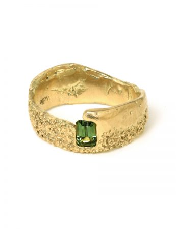 Lost and Found Ring – Green Sapphire