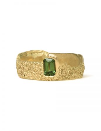 Lost and Found Ring – Green Sapphire