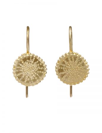 Star Hook Earrings – Yellow Gold