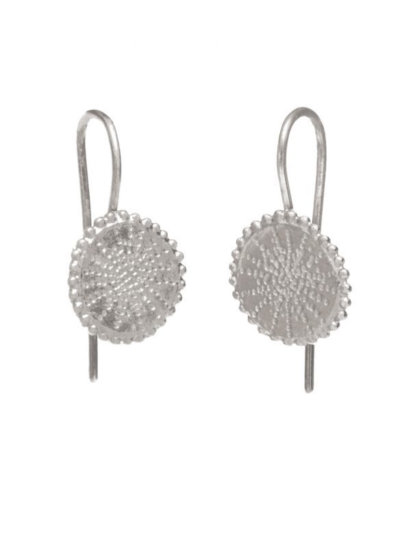 Star Hook Earrings – Silver