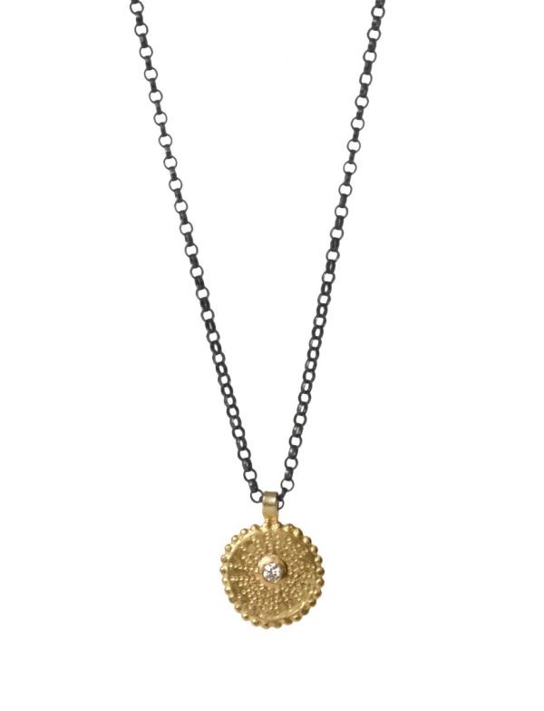 Star Necklace – Gold & Diamond