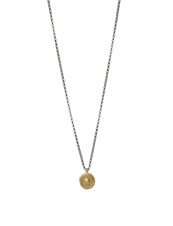 Star Necklace – Gold & Diamond