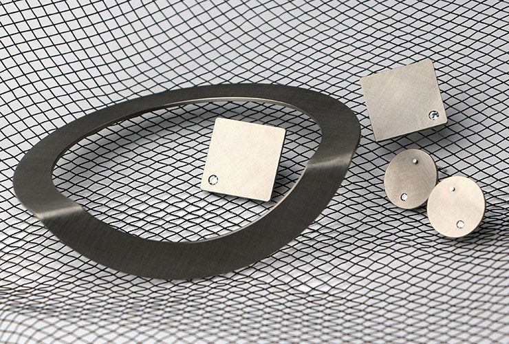 Bangle & diamond stud earrings by Phoebe Porter