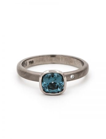 Cloudburst Ring – Spinel & Diamond