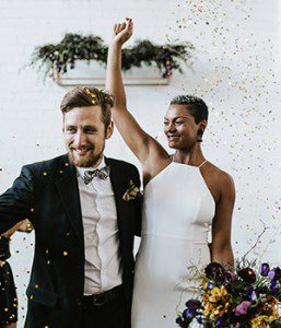 Wedding Inspiration: Glitter Industrial