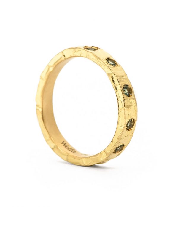 Melted Gems Ring – Sapphire