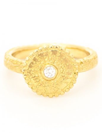 Stargazer Ring – Yellow Gold & Diamond
