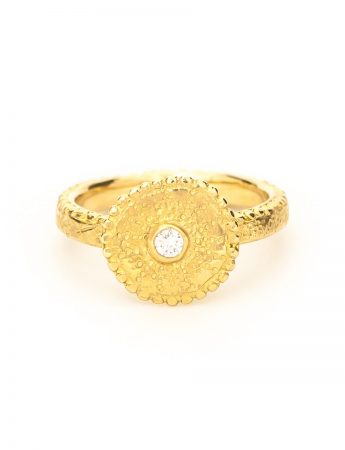 Stargazer Ring – Yellow Gold & Diamond