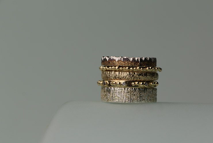 Rugged Ring Stack - Jeanette Dyke