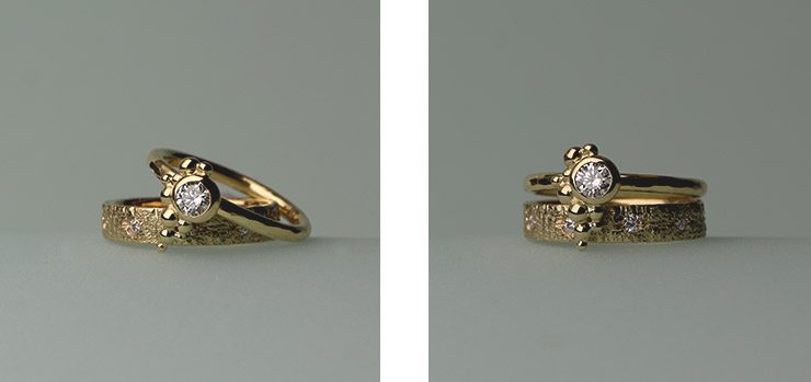 Dionysus ring stack