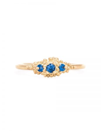 Mane Ring – Blue Sapphire