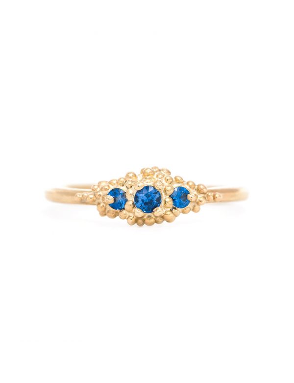 Mane Ring – Blue Sapphire