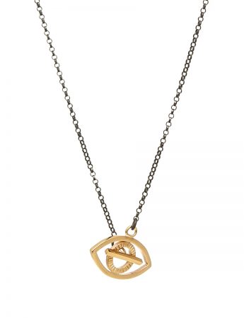 Golden Eye Necklace