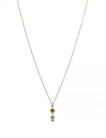 Textura Double Drop Pendant Necklace