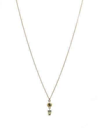 Textura Double Drop Pendant Necklace