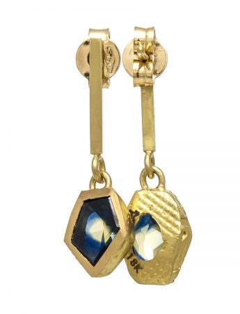 Textura Free-form Sapphire Earrings