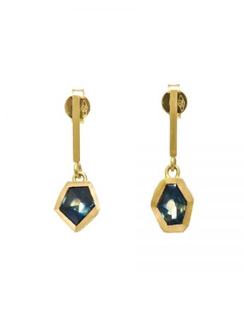 Textura Free-form Sapphire Earrings