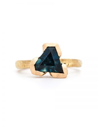 Textura Superhero Sapphire Ring