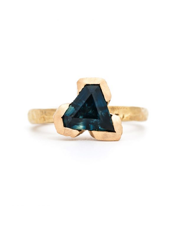 Textura Superhero Sapphire Ring