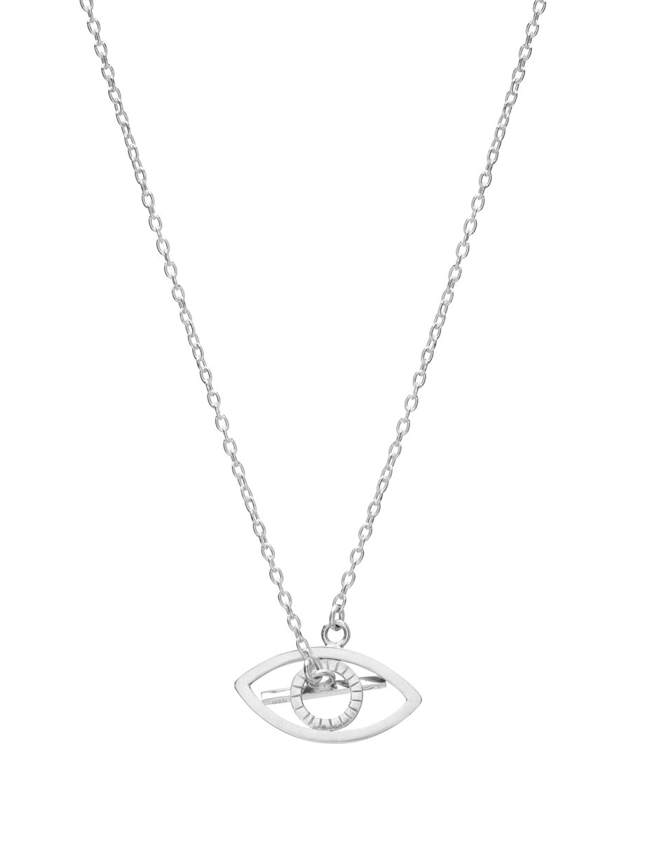 Eye Necklace – Silver