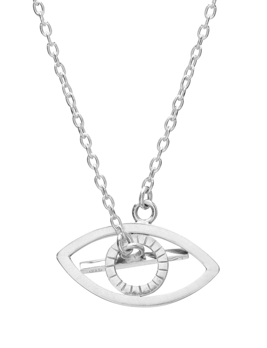 Eye Necklace – Silver