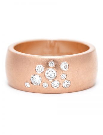 Diamond Dew Ring – Rose Gold