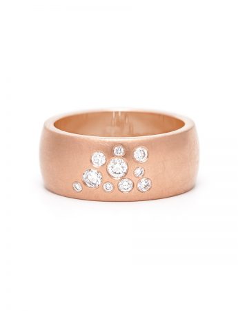 Diamond Dew Ring – Rose Gold