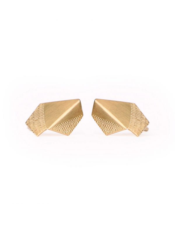 Fold Earrings – Yellow Gold