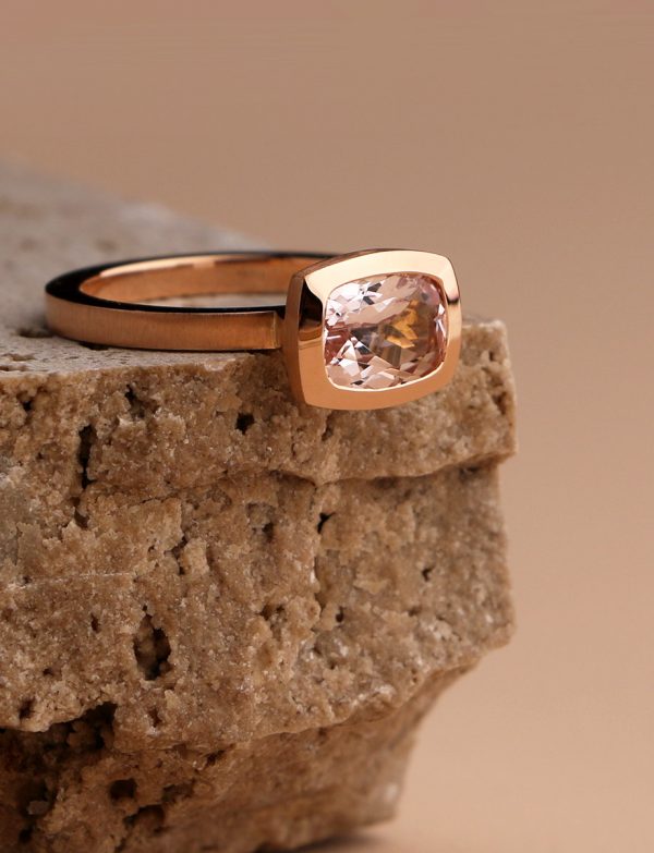 Pink Perfection Ring – Morganite