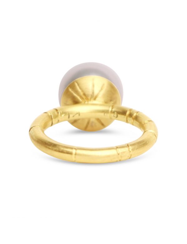 White Broome Pearl Ring