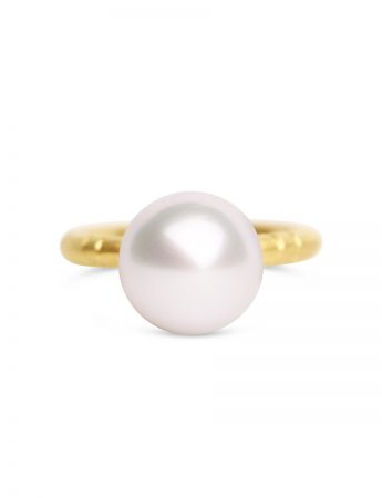 White Broome Pearl Ring