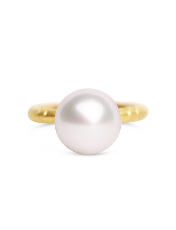 White Broome Pearl Ring