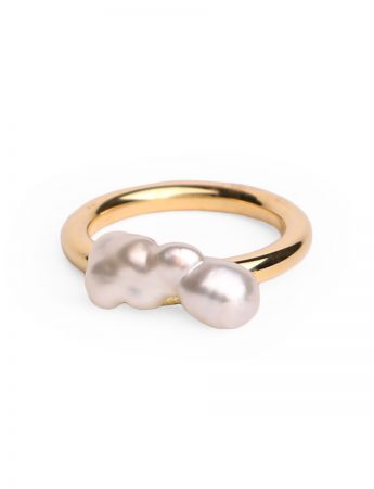 Keshi Pearl Ring #5