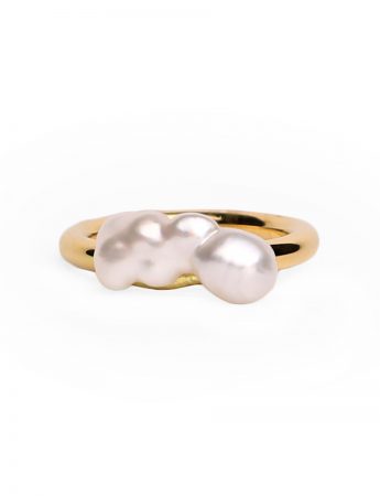 Keshi Pearl Ring #5