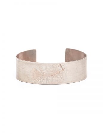 Feather Cuff – Silver & Rose Gold Plate