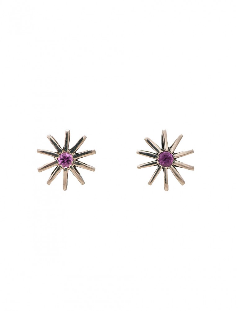 Radiant Star Sapphire Earrings – Tahitian Pearl
