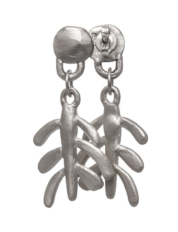 Botanica Earrings – Silver