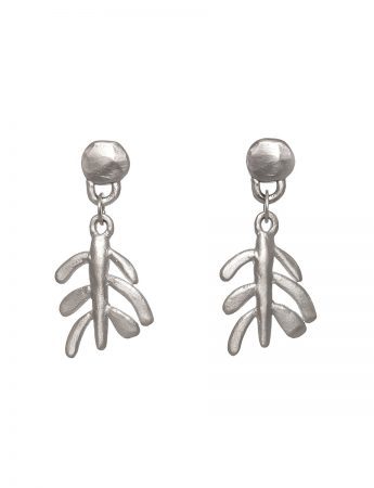 Botanica Earrings – Silver