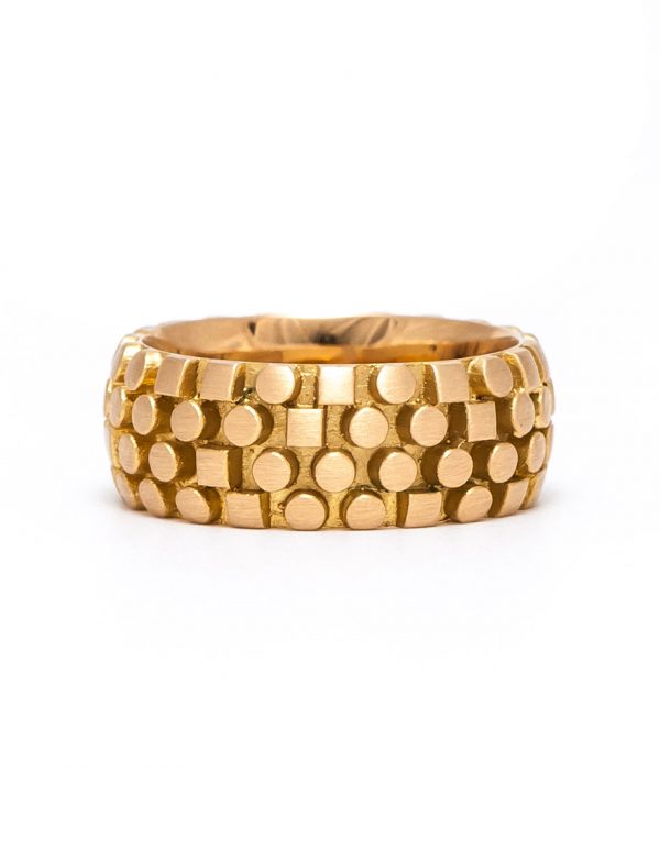 Code Writer Ring – Yellow Gold