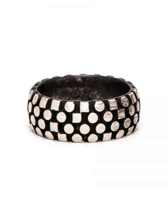 Code Writer Ring – Silver & Black