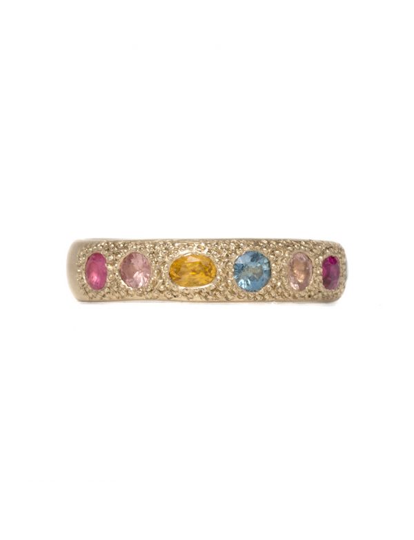 Multicolour Eternal Love Ring – Gold