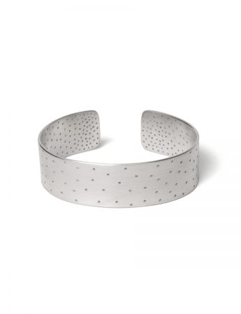 Perforated Cuff – Silver