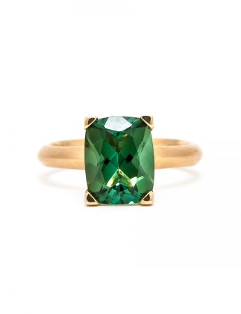 Poet’s Ring – Green Tourmaline