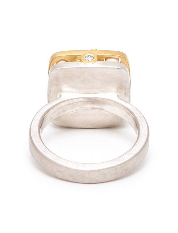 Quilter Ring – Yellow Zircon