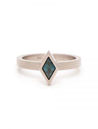 Sapphire Kite Ring