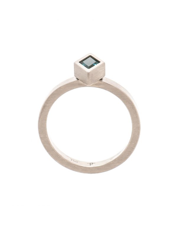 Sapphire Kite Ring