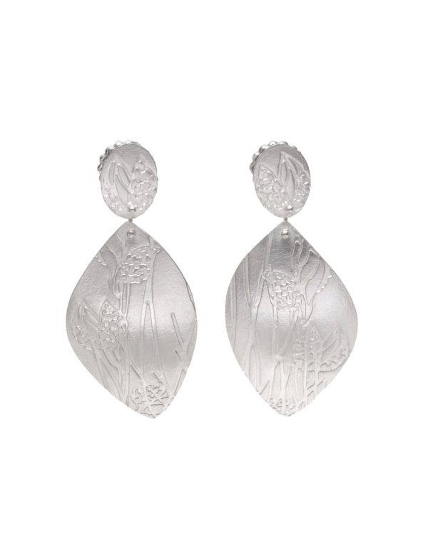 Hakea Earrings  – Silver