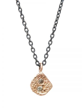 Textura Rosa Pendant Necklace