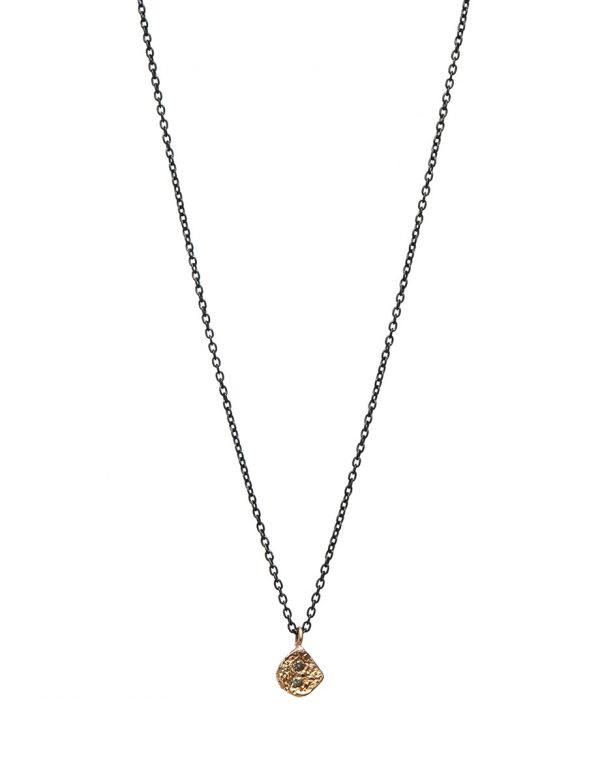 Textura Rosa Pendant Necklace